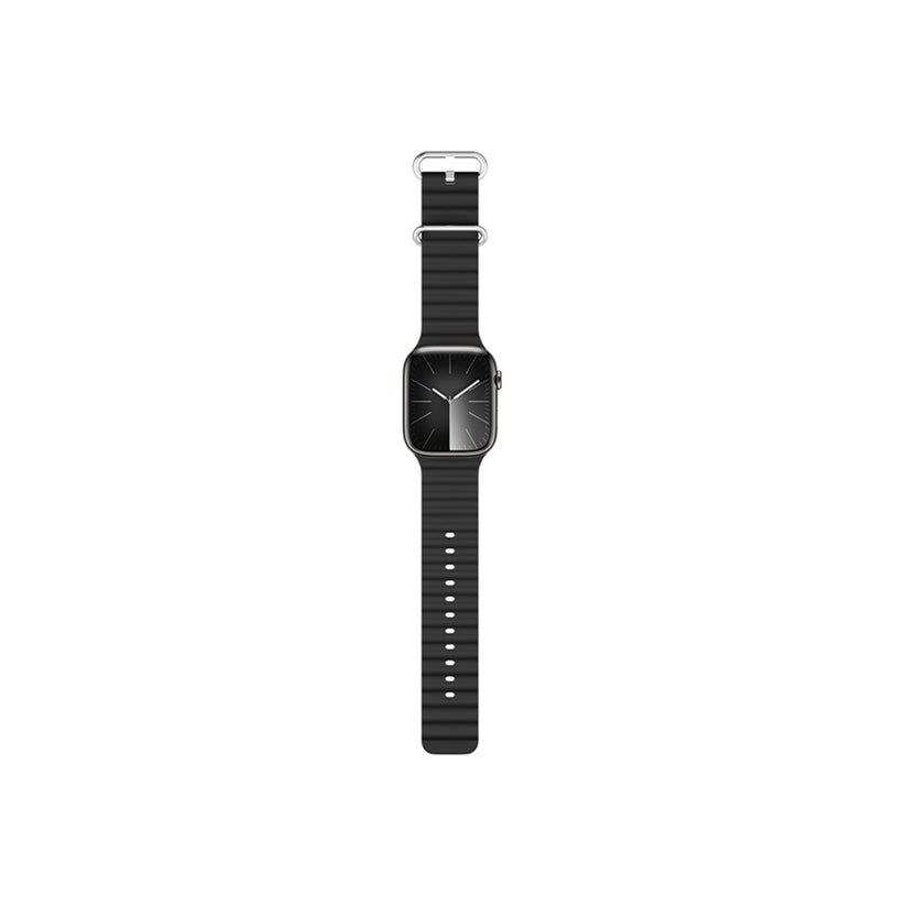 Řemínek pro Apple Watch 38/40/41 mm Epico Watch Strap Ocean - černý - bonami.click