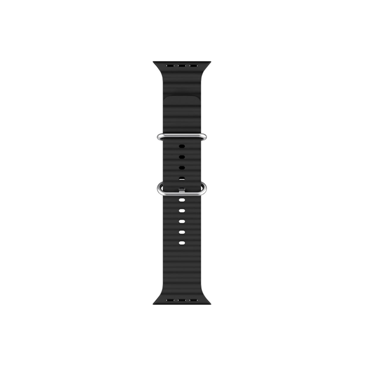 Řemínek pro Apple Watch 38/40/41 mm Epico Watch Strap Ocean - černý - bonami.click