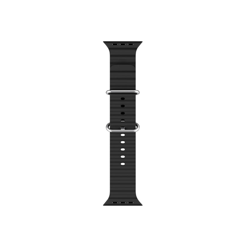 Řemínek pro Apple Watch 38/40/41 mm Epico Watch Strap Ocean - černý - bonami.click
