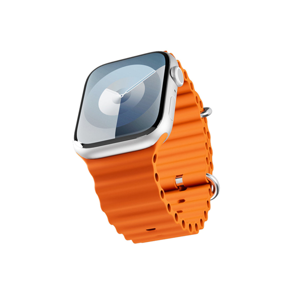 Řemínek pro Apple Watch 38/40/41 mm Epico Watch Strap Ocean - oranžový - bonami.click