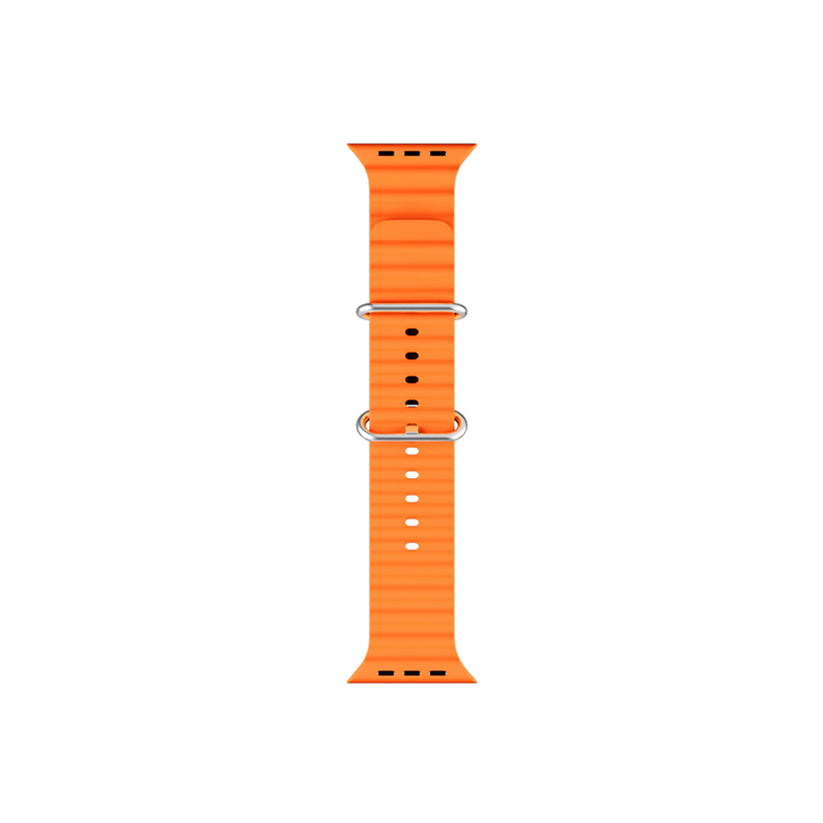Řemínek pro Apple Watch 38/40/41 mm Epico Watch Strap Ocean - oranžový - bonami.click