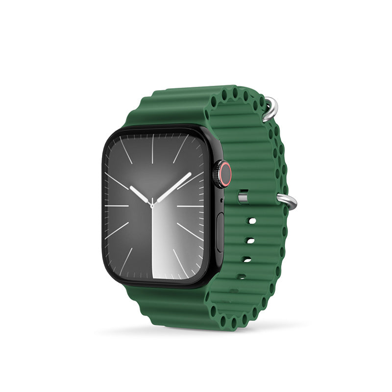 Řemínek pro Apple Watch 42/44/45/49 mm Epico Watch Strap Ocean - zelený - bonami.click