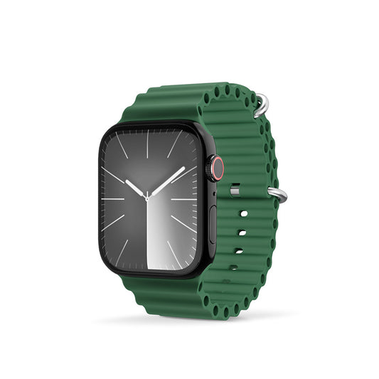 Řemínek pro Apple Watch 42/44/45/49 mm Epico Watch Strap Ocean - zelený - bonami.click