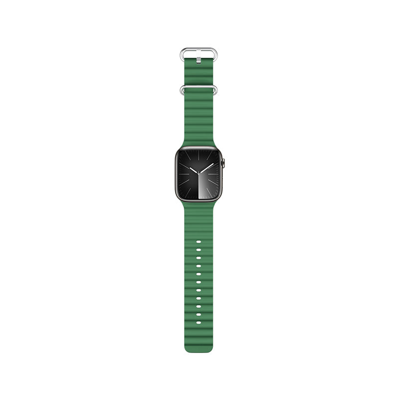 Řemínek pro Apple Watch 42/44/45/49 mm Epico Watch Strap Ocean - zelený - bonami.click