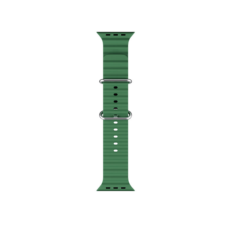 Řemínek pro Apple Watch 42/44/45/49 mm Epico Watch Strap Ocean - zelený - bonami.click