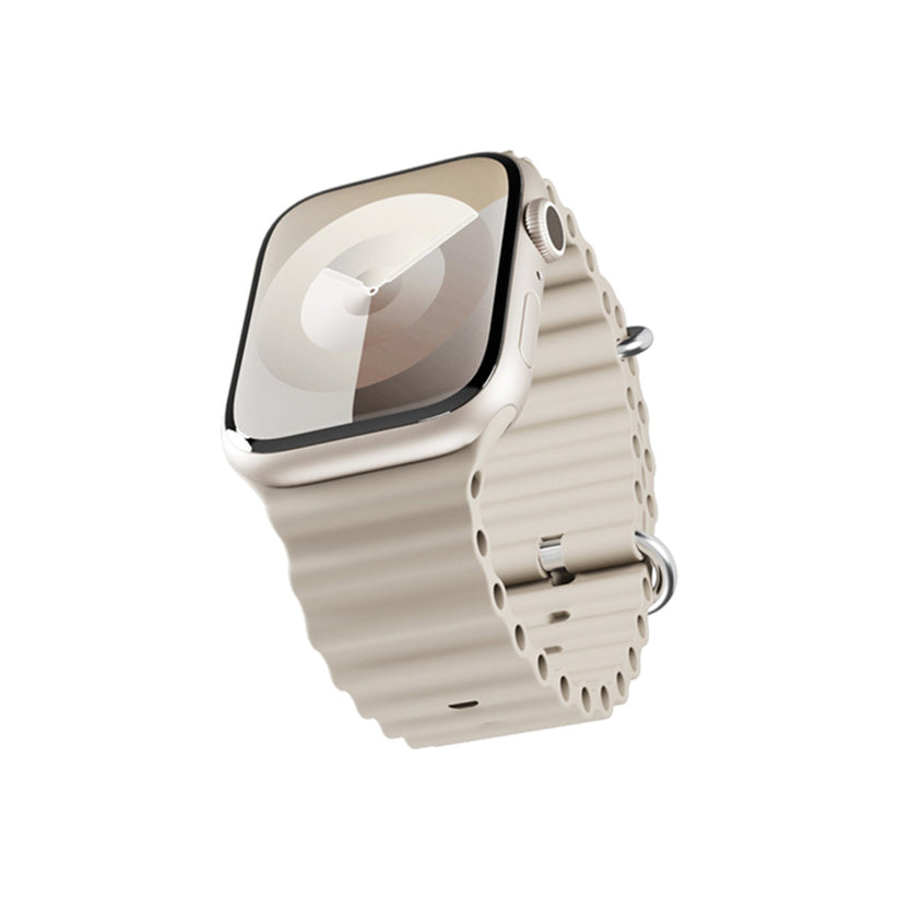 Řemínek pro Apple Watch 38/40/41 mm Epico Watch Strap Ocean - béžový - bonami.click
