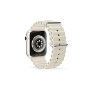 Řemínek pro Apple Watch 42/44/45/49 mm Epico Watch Strap Ocean - béžový - bonami.click