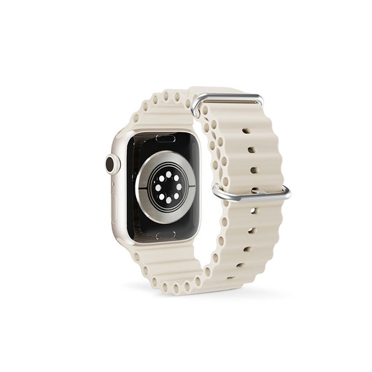 Řemínek pro Apple Watch 42/44/45/49 mm Epico Watch Strap Ocean - béžový - bonami.click