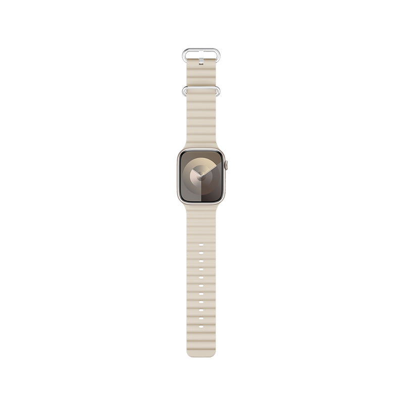 Řemínek pro Apple Watch 42/44/45/49 mm Epico Watch Strap Ocean - béžový - bonami.click