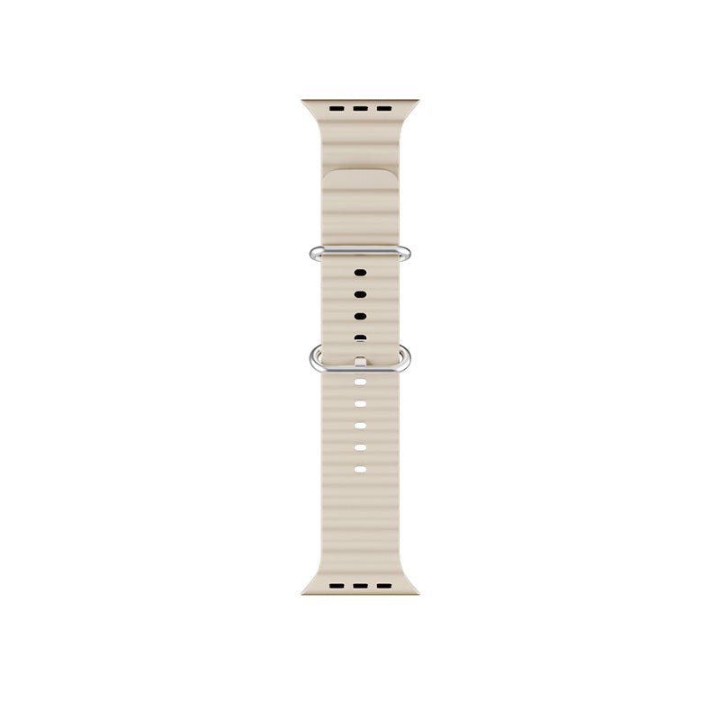 Řemínek pro Apple Watch 42/44/45/49 mm Epico Watch Strap Ocean - béžový - bonami.click