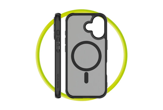 MagSafe kryt iPhone 17 Mobile Origin Easy Hybrid - matně černý