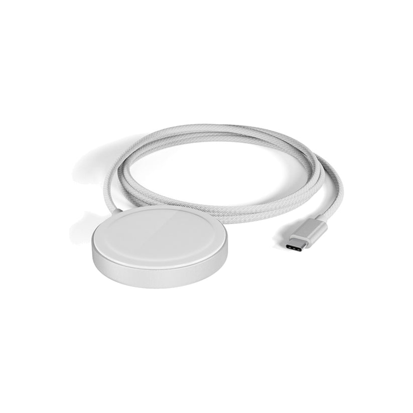 15W hliníková bezdrátová nabíječka Epico Qi2 Mag+ - stříbrná - bonami.click
