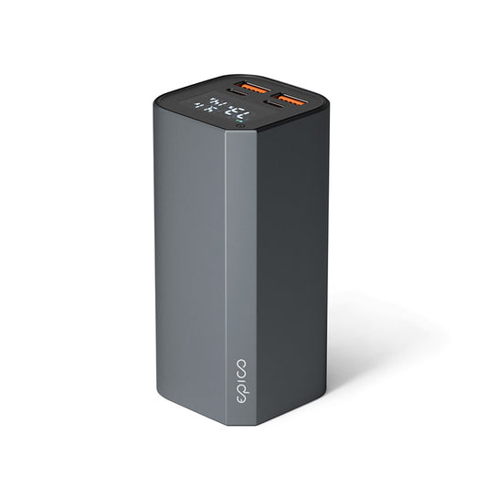 20 000mAh hliníková powerbanka Epico PD 100W - vesmírně šedá - bonami.click