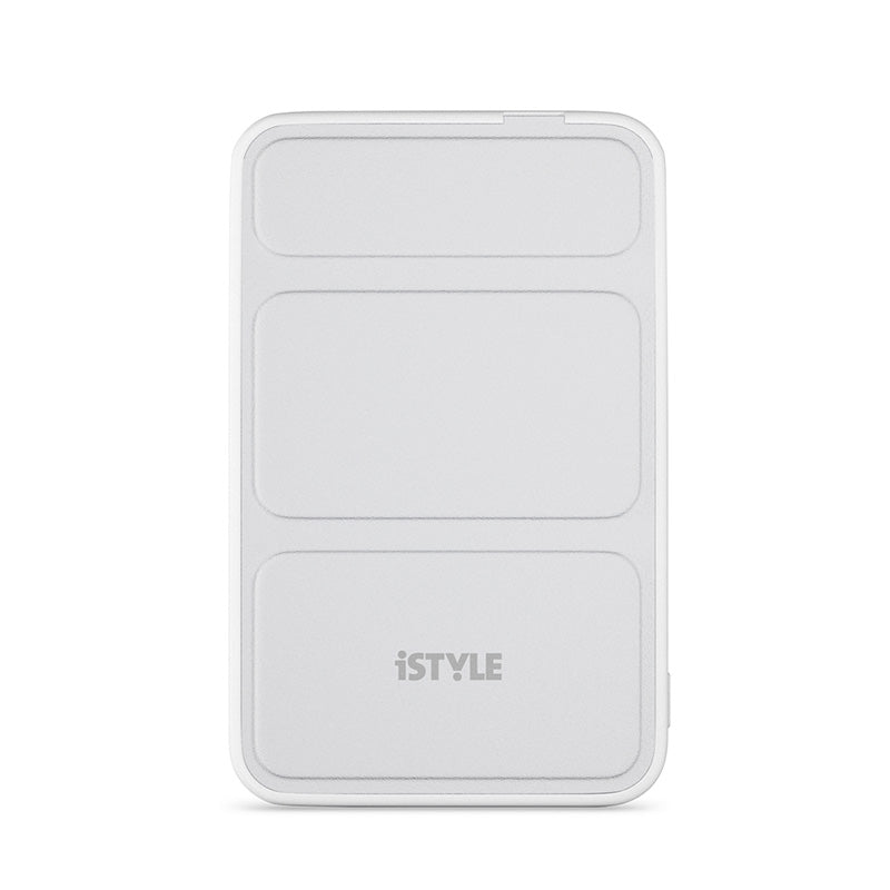 Magsafe powerbanka se stojánkem 7 000maAh iSTYLE Mag+ - bílá - bonami.click