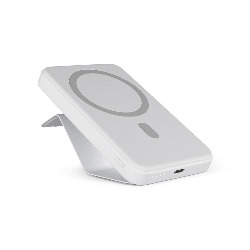 Magsafe powerbanka se stojánkem 7 000maAh iSTYLE Mag+ - bílá - bonami.click