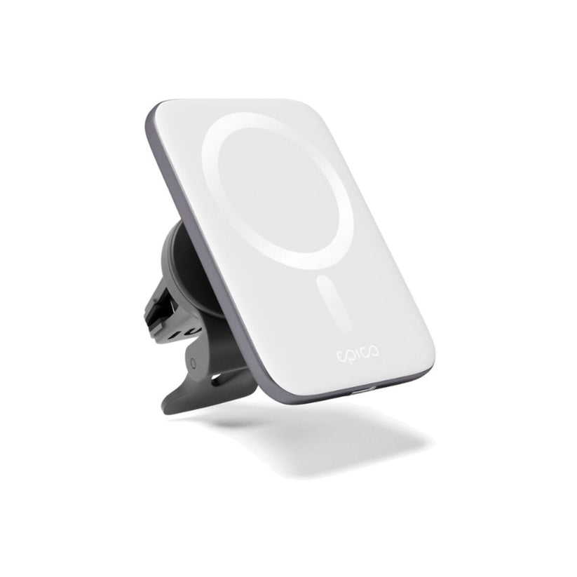 Ultratenká MagSafe nabíječka do auta iSTYLE Qi2 - stříbrná - bonami.click