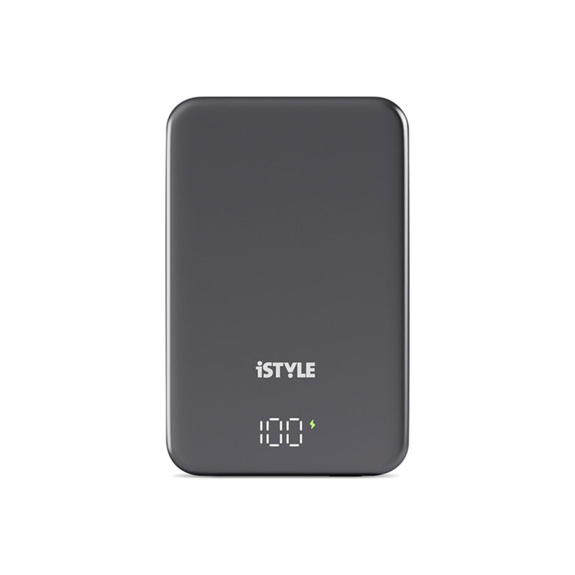 MagSafe hliníková 10 000mAh powerbanka iSTYLE Mag+ - vesmírně šedá - bonami.click