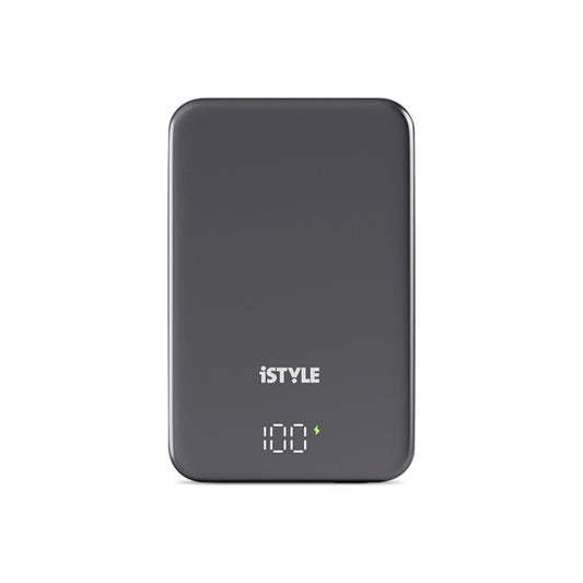 MagSafe hliníková 10 000mAh powerbanka iSTYLE Mag+ - vesmírně šedá - bonami.click
