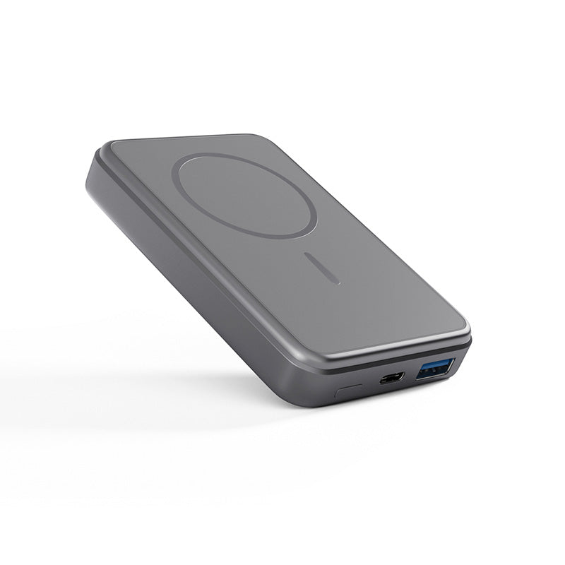 MagSafe hliníková 10 000mAh powerbanka iSTYLE Mag+ - vesmírně šedá - bonami.click