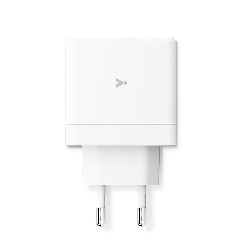 65W GaN adaptér s 2m USB-C kabelem iSTYLE - bílý - bonami.click