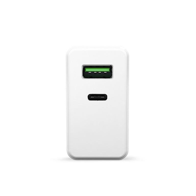 65W GaN adaptér s 2m USB-C kabelem iSTYLE - bílý - bonami.click