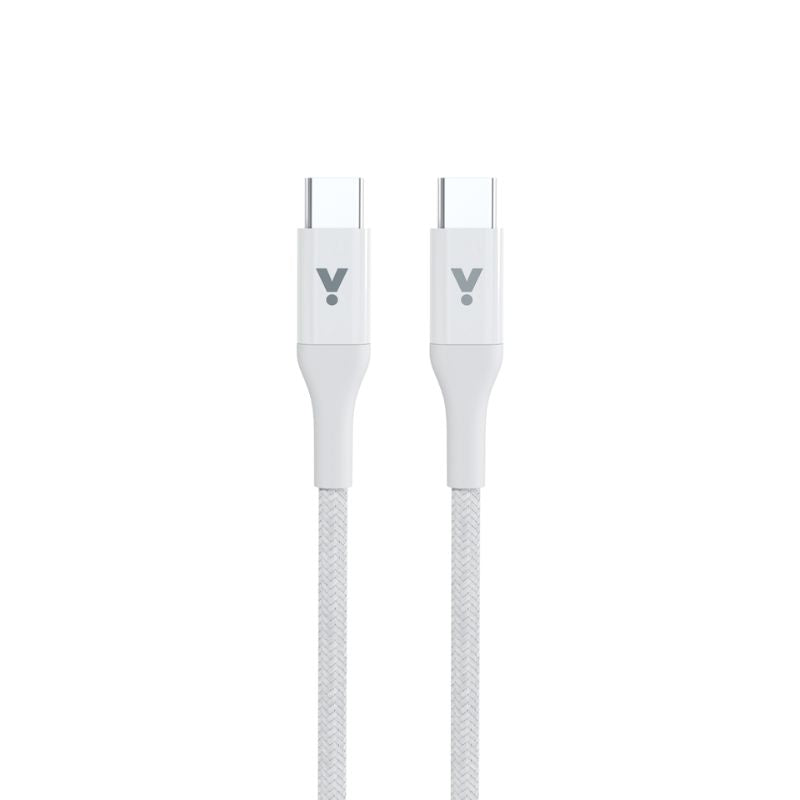 65W GaN adaptér s 2m USB-C kabelem iSTYLE - bílý - bonami.click