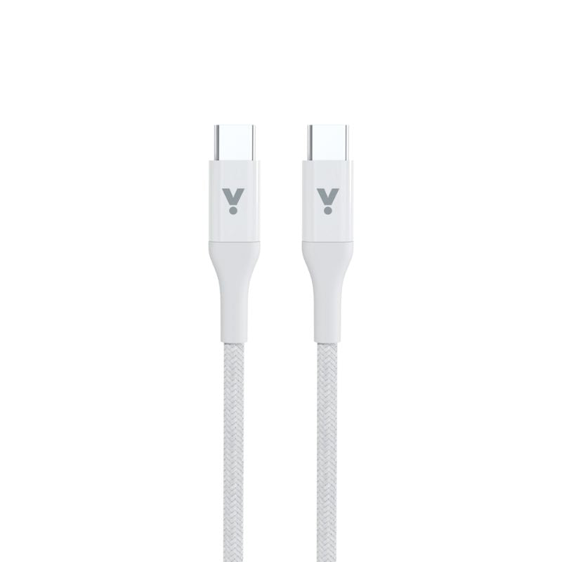 100W GaN adaptér s 2m USB-C kabelem iSTYLE - bílý - bonami.click