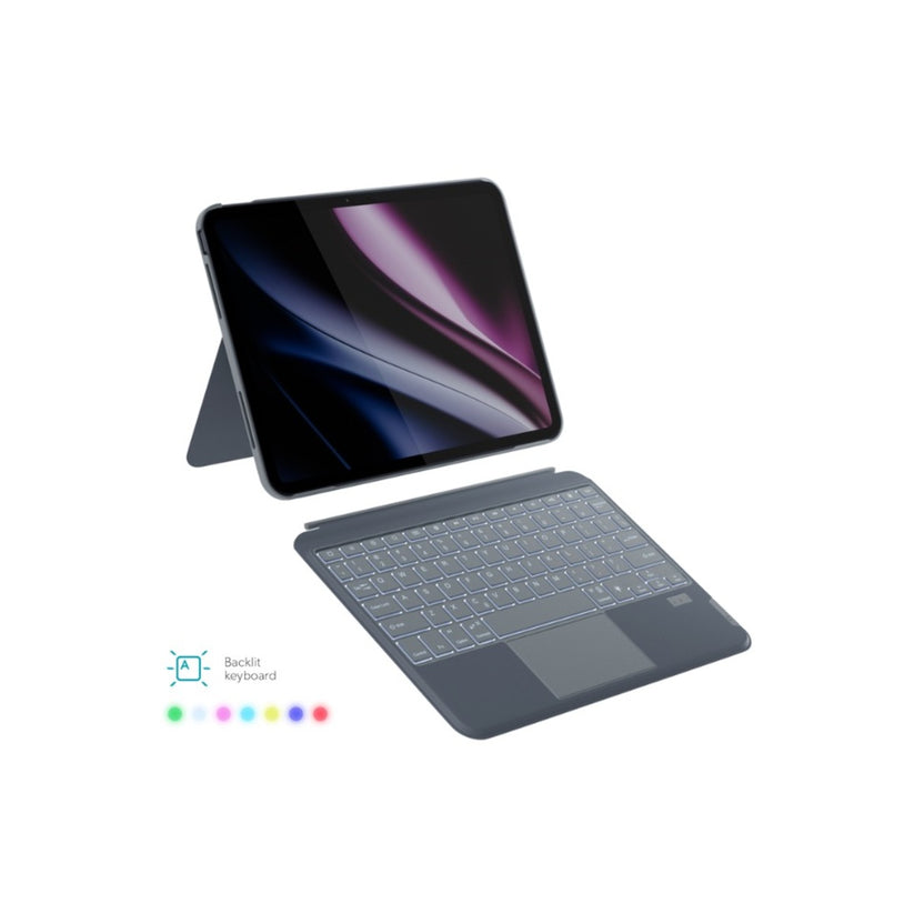 Bezdrátová klávesnice pro Apple iPad Pro 11" M4 Epico Backlit Keyboard Case CZ - bonami.click