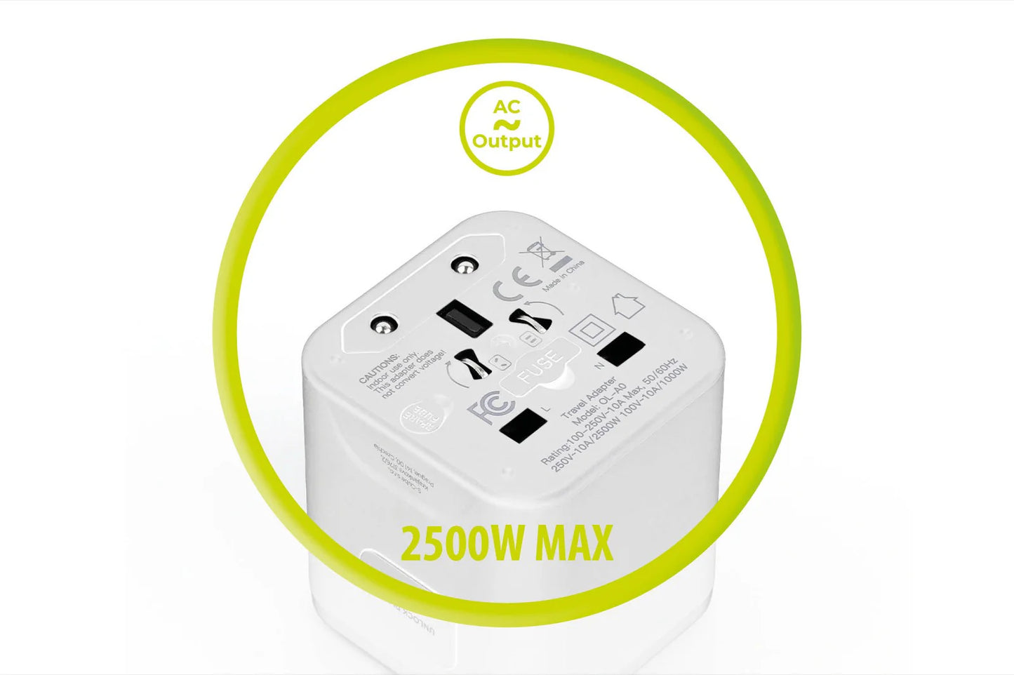 30W univerzální cestovní adaptér Mobile Origin Universal Travel Adapter PW30
