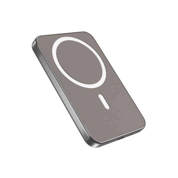 MagSafe bezdrátová powerbanka Epico UltraPack 5000mAh Mag+ - stříbrná - bonami.click