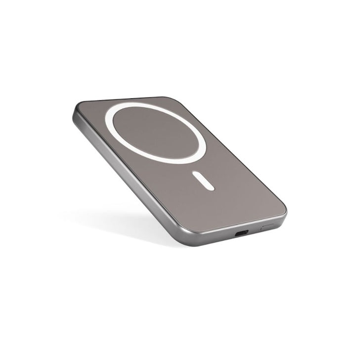 MagSafe bezdrátová powerbanka Epico UltraPack 5000mAh Mag+ - stříbrná - bonami.click