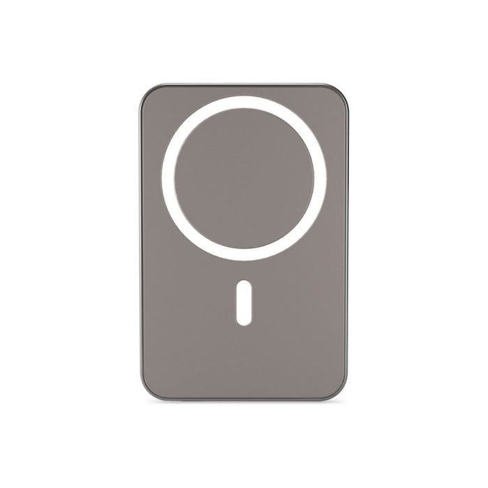 MagSafe bezdrátová powerbanka Epico UltraPack 5000mAh Mag+ - stříbrná - bonami.click