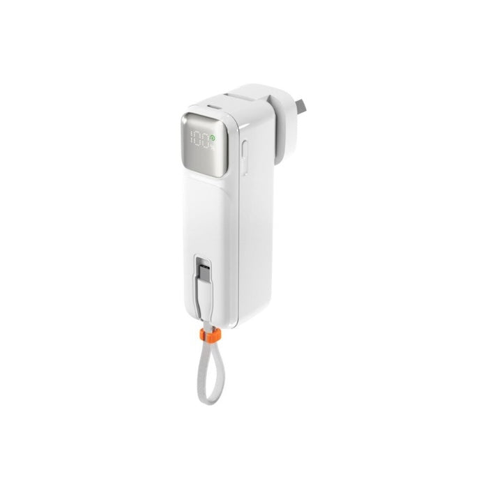 Cestovní powerbanka Epico UltraPack 2in1 5000mAh - bílá - bonami.click