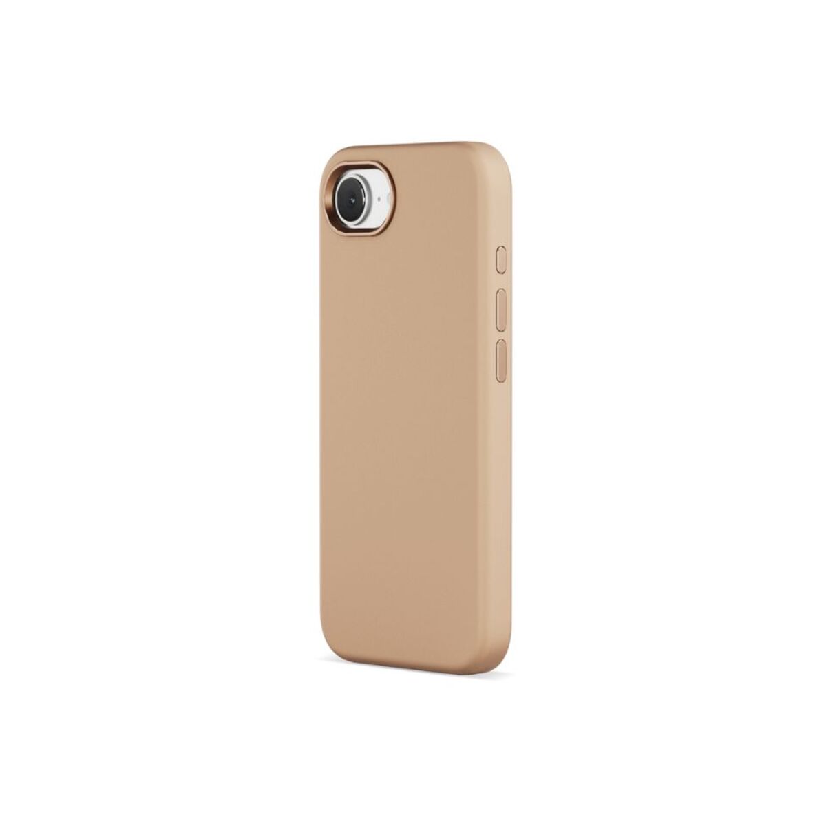 Kryt pro iPhone 16e Epico Mag+ Silicone Case Pro - pouštní titan