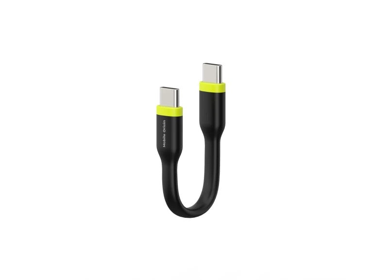 Kabel 60W Mobile Origin Compact USB-C / USB-C 10cm - černý - bonami.click