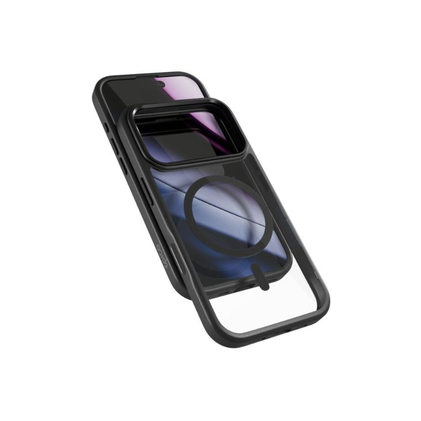 Kryt pro iPhone 17 Pro Max Epico Hero Pro Mag+ Case - černý průhledný - bonami.click
