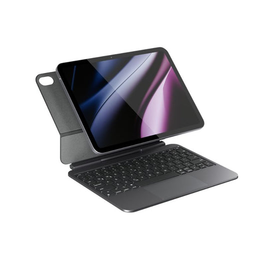 Pouzdro s tenkou hliníkovou klávesnicí pro iPad Pro 12,9″ a iPad Air 13″  Epico UltraBoard EK40 - CZ - vesmírně černé