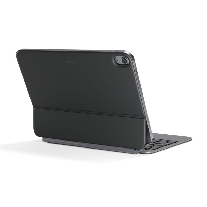 Pouzdro s tenkou hliníkovou klávesnicí pro iPad Pro 12,9″ a iPad Air 13″  Epico UltraBoard EK40 - CZ - vesmírně černé