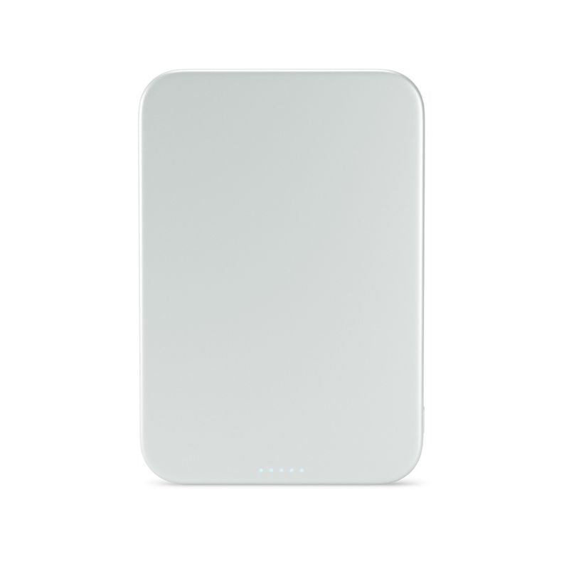 Tenká hliníková MagSafe powerbanka Epico UltraPack Qi2 Slim 5000mAh - stříbrná - bonami.click
