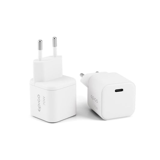 70W adaptér Epico UltraBoost Micro AVS GaN EA70b - bílý