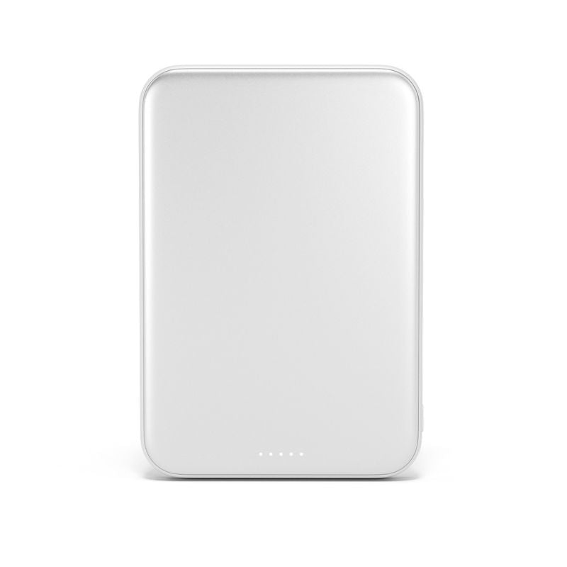 10 000mAh hliníková powerbanka Epico UltraPack Qi2 25W - stříbrná