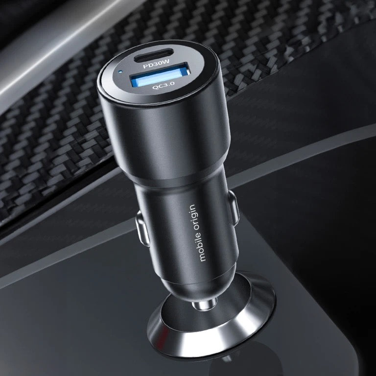 Nabíječka do auta Mobile Origin Car Charger 60W USB-C a USB-A - bonami.click