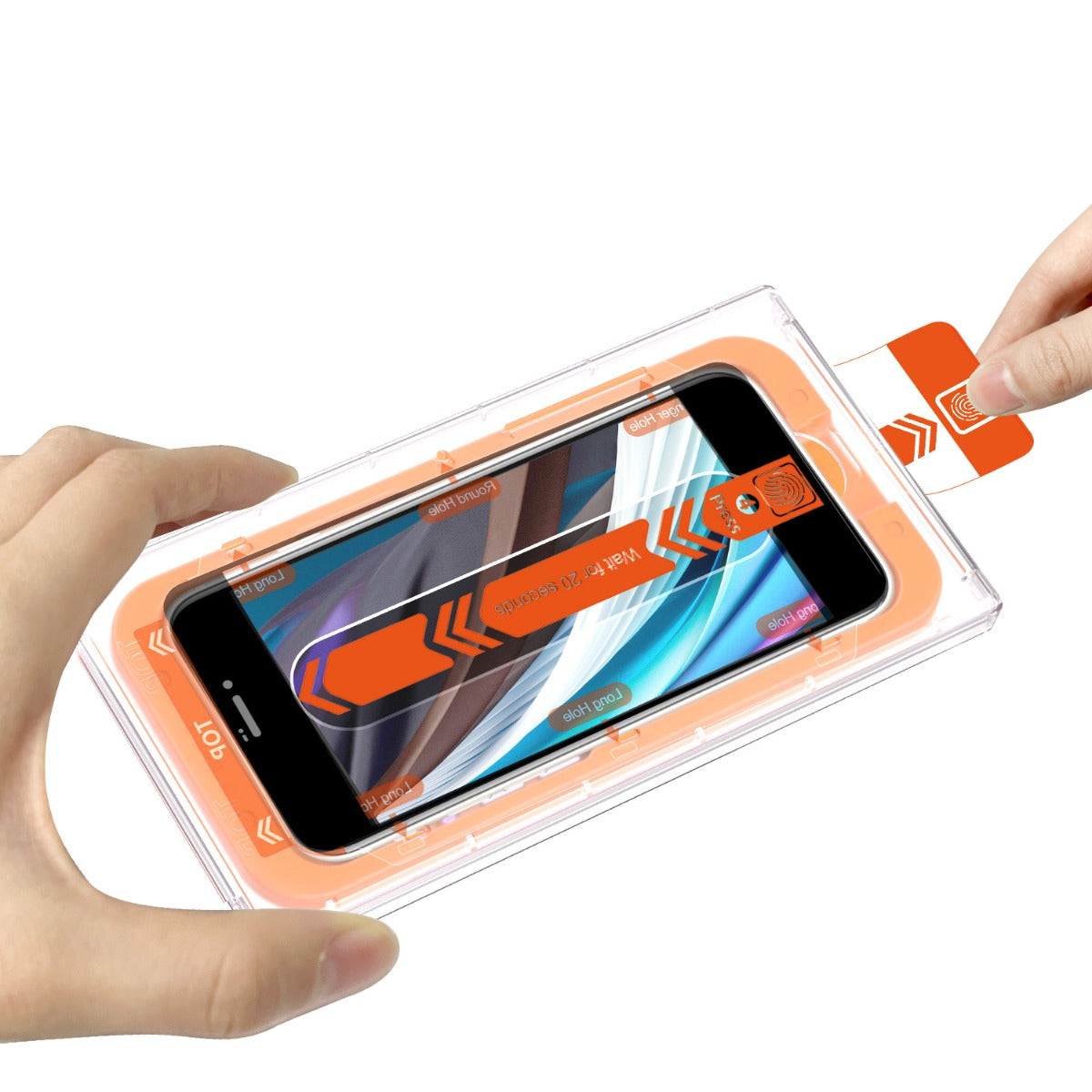 2 kusy ochranného skla pro iPhone 8/7/SE 2022 Mobile Origin Screen Guard - bonami.click
