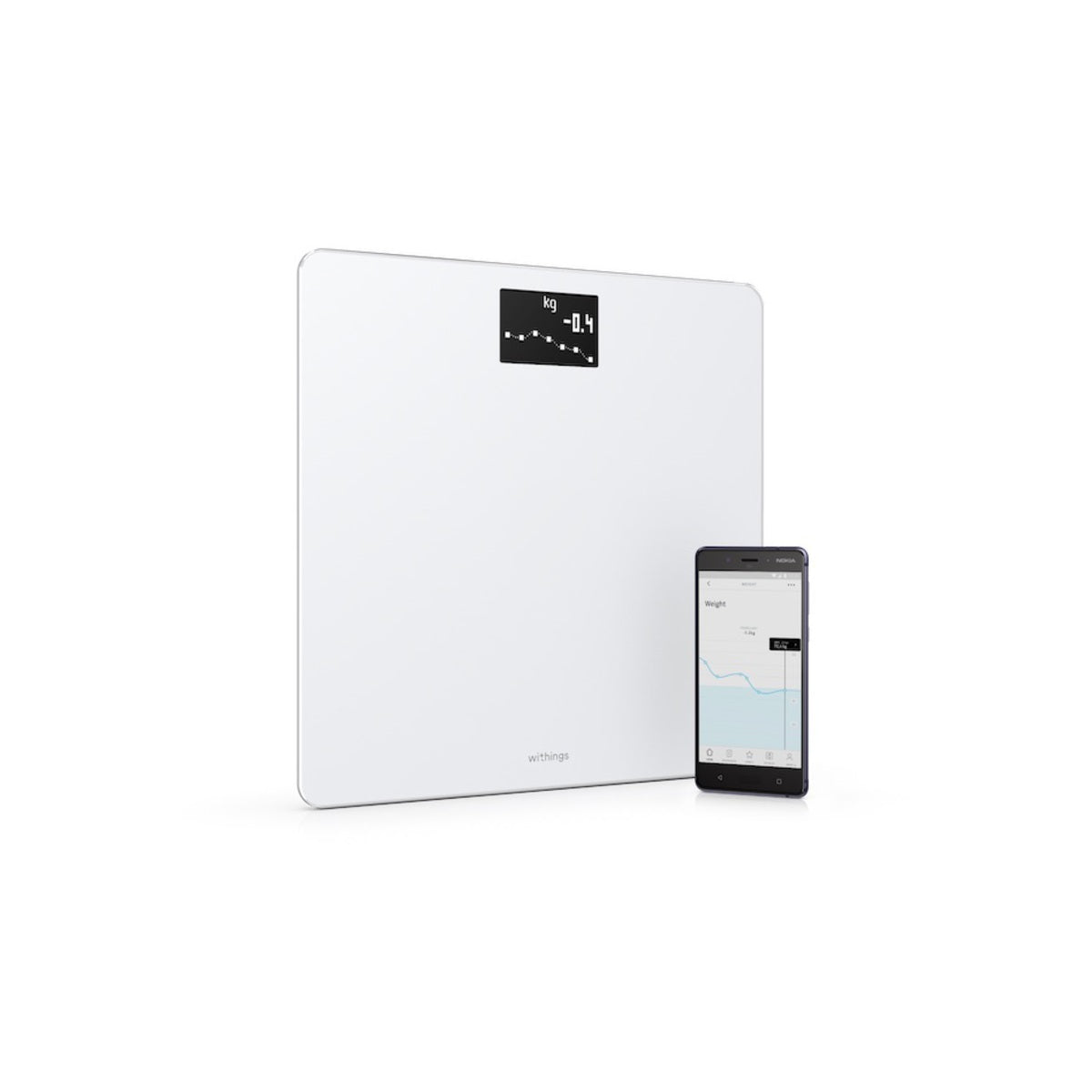 Osobní váha Withings Body - bílá - bonami.click