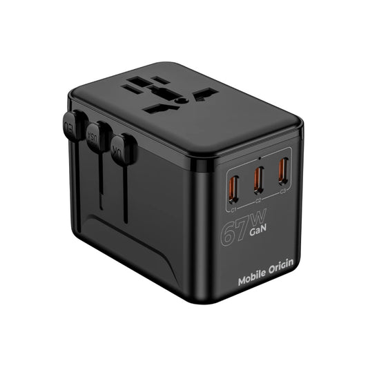 67W cestovní adaptér Mobile Origin GaN Travel Adapter