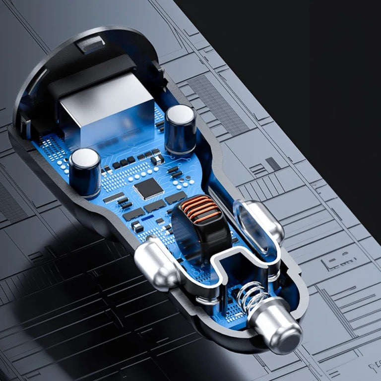 Nabíječka do auta Mobile Origin Car Charger 60W USB-C a USB-A - bonami.click