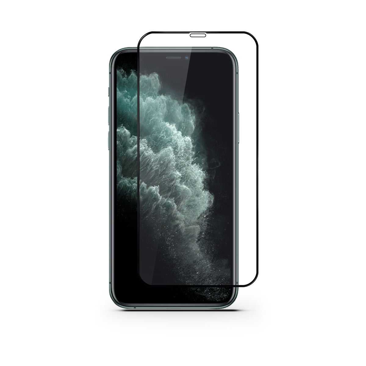 Ochranné sklo iSTYLE 3D+ GLASS iPhone XS Max / 11 Pro Max - černé - bonami.click