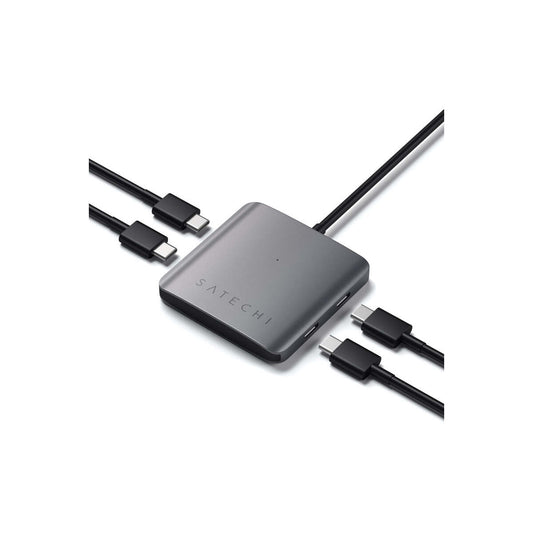 Replikátor portů Satechi 4x USB-C až 5 Gbps - vesmírně šedý - bonami.click