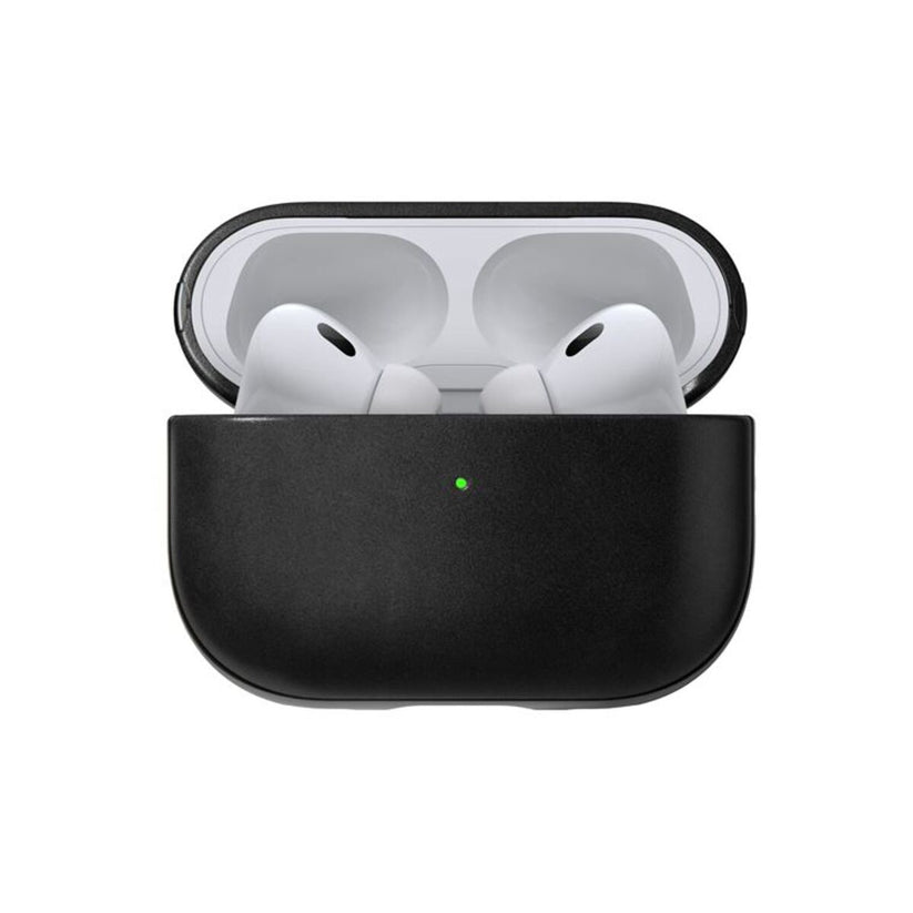 Kožené pouzdro pro AirPods Pro 2. gen Nomad Leather Case - černé - bonami.click