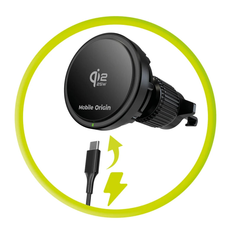 Bezdrátová autonabíječka Qi2 25W Mobile Origin CA24